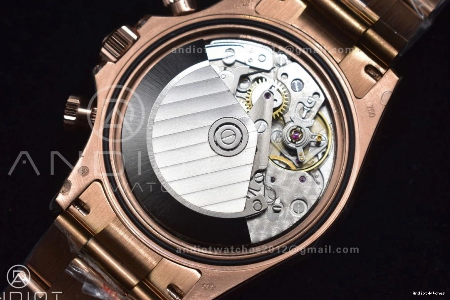 428 Best Crystal RG A Daytona Edition TWF on Black YG Bracelet Rainbow 116595RBOW Classic Dial 0419